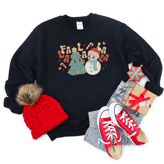 Falalalala Christmas Holiday Season Unisex Sweatshirt