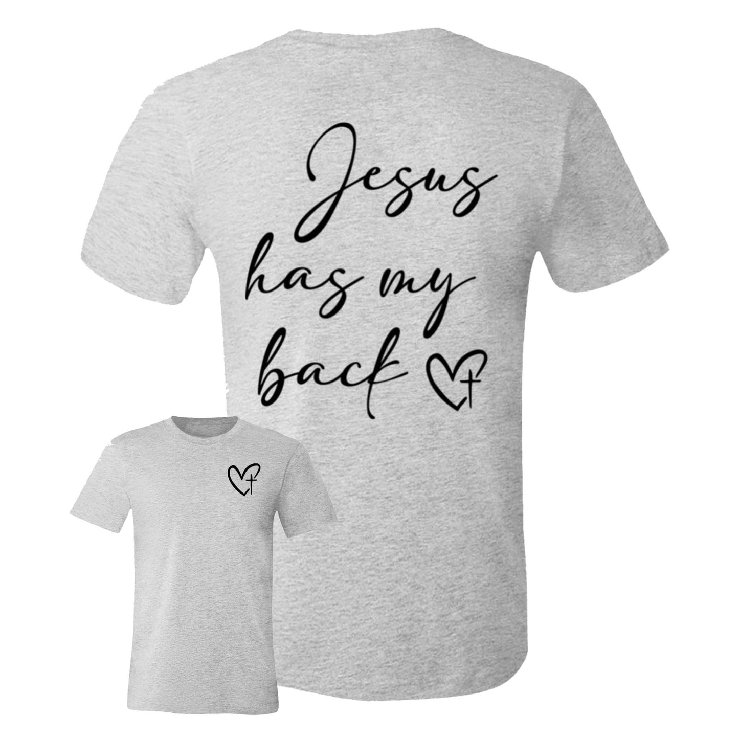 Jesus Has My Back Religious Shirt