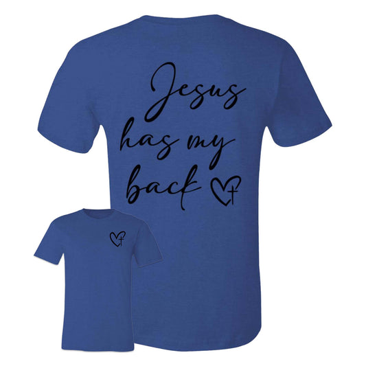 Jesus Has My Back Religious Shirt