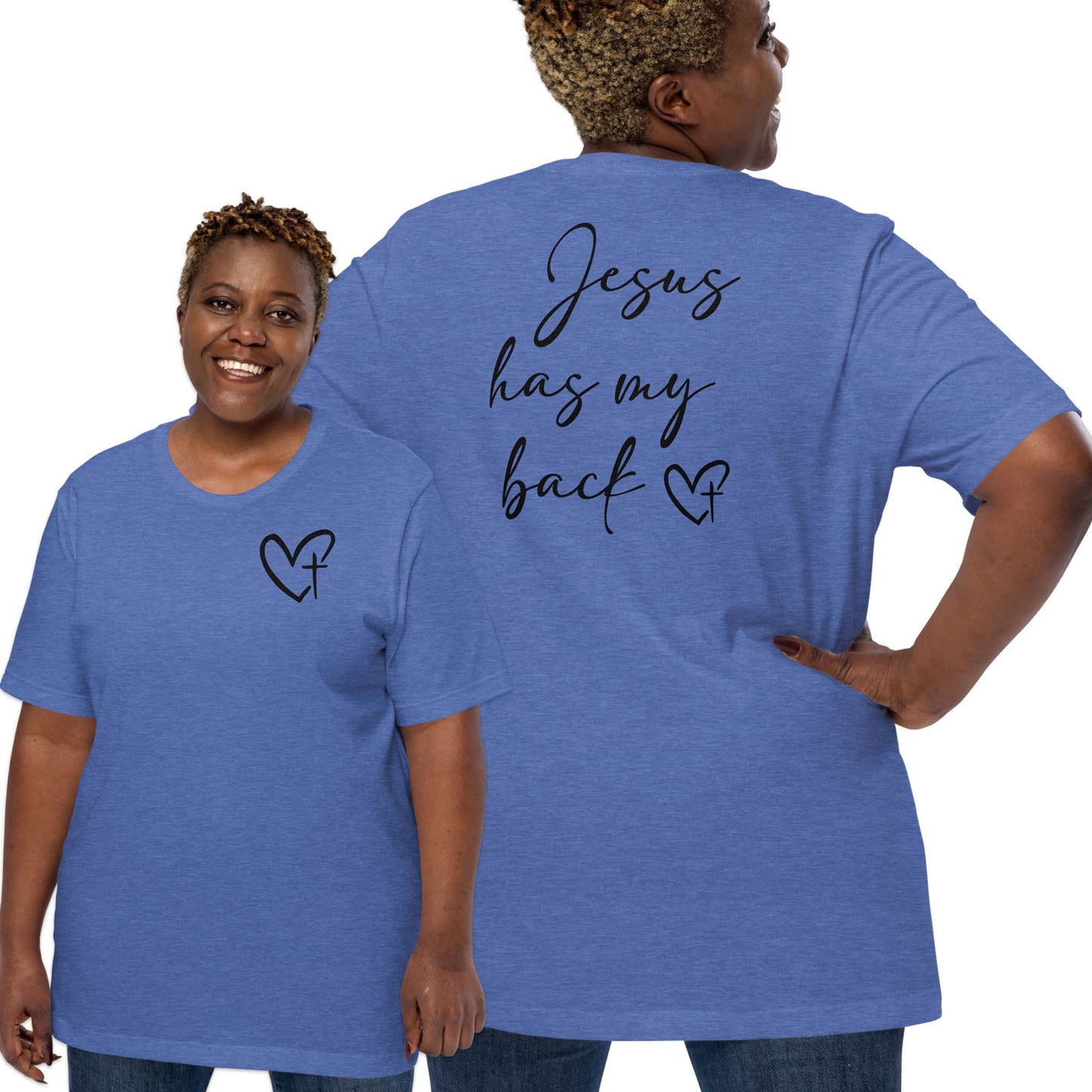 Jesus Has My Back Religious Shirt