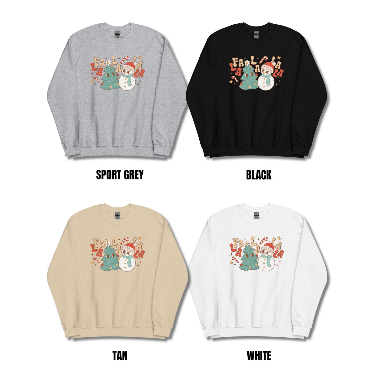 Falalalala Christmas Holiday Season Unisex Sweatshirt