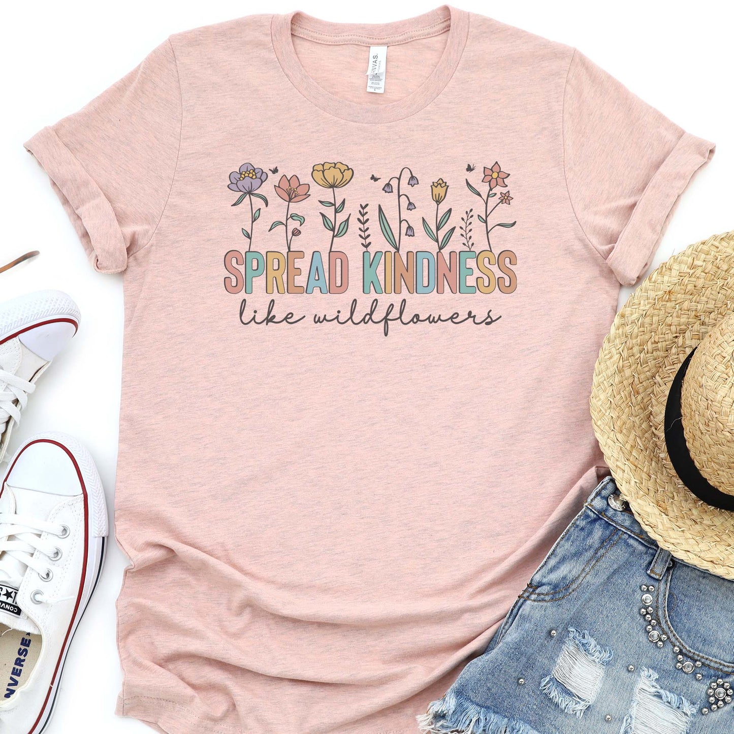 Spread Kindness Like Wildflowers Shirt