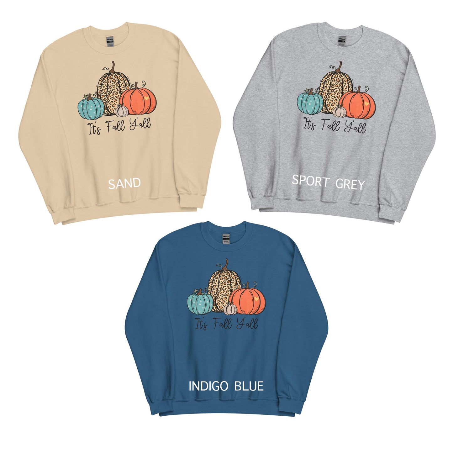 IT'S FALL Y'ALL UNISEX SWEATSHIRT