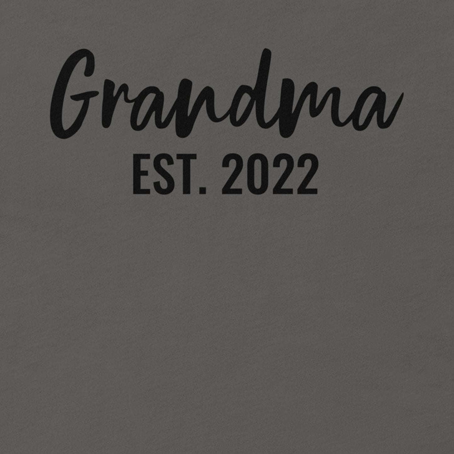 Grandma Established Personalized Shirt