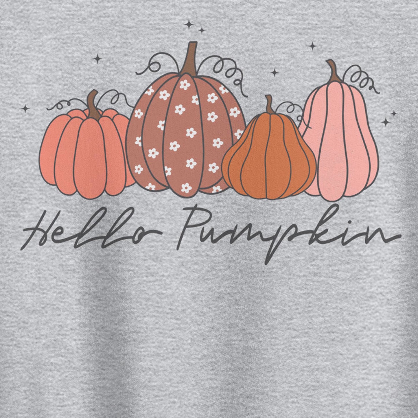 HELLO PUMPKKIN FALL UNISEX SWEATSHIRT