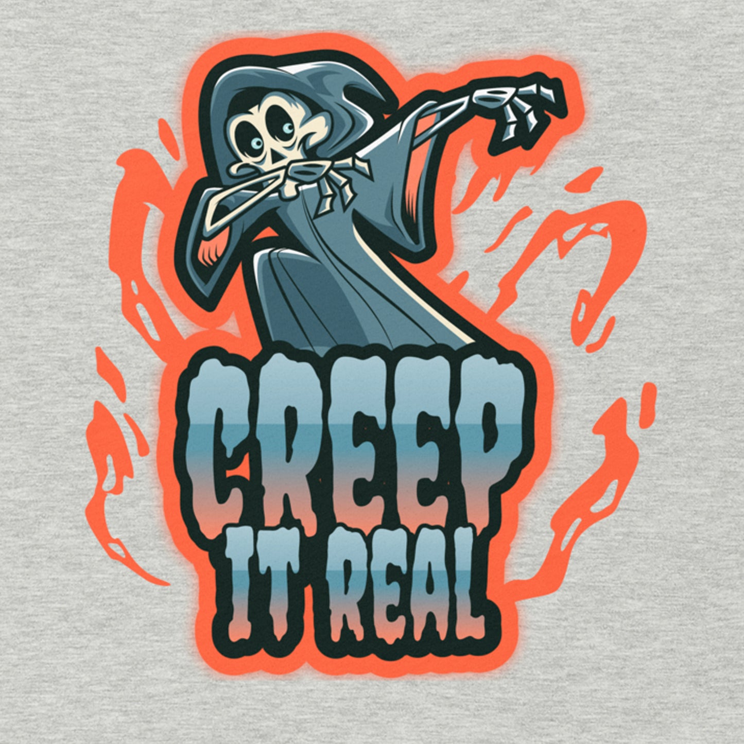 CREEP IT REAL SKELETON HALLOWEEN SHIRT