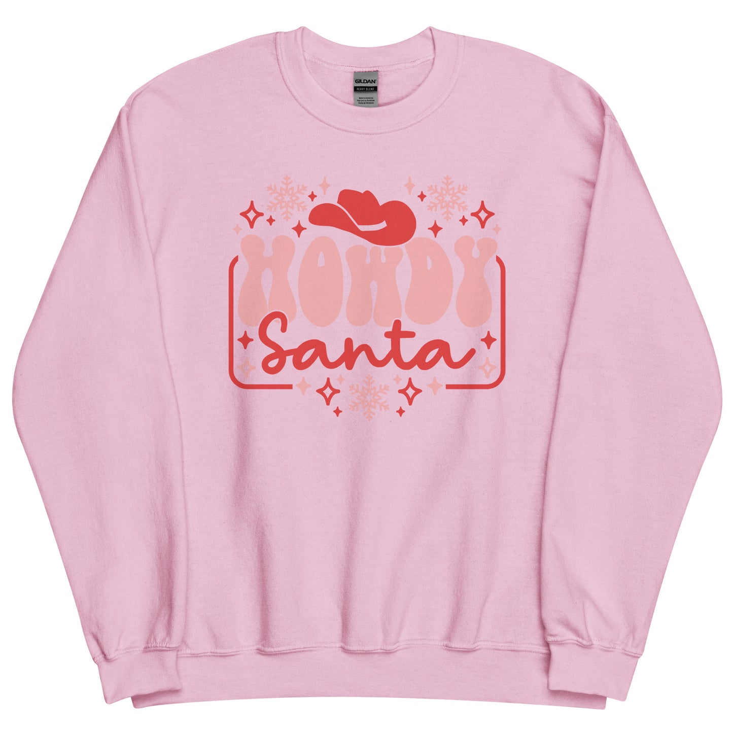 Howdy Santa Holiday Christmas Unisex Sweatshirt