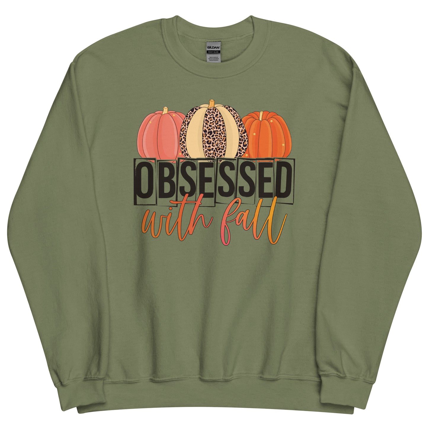 OBSESSED WITH FALL UNISEX SWEATSHIRT