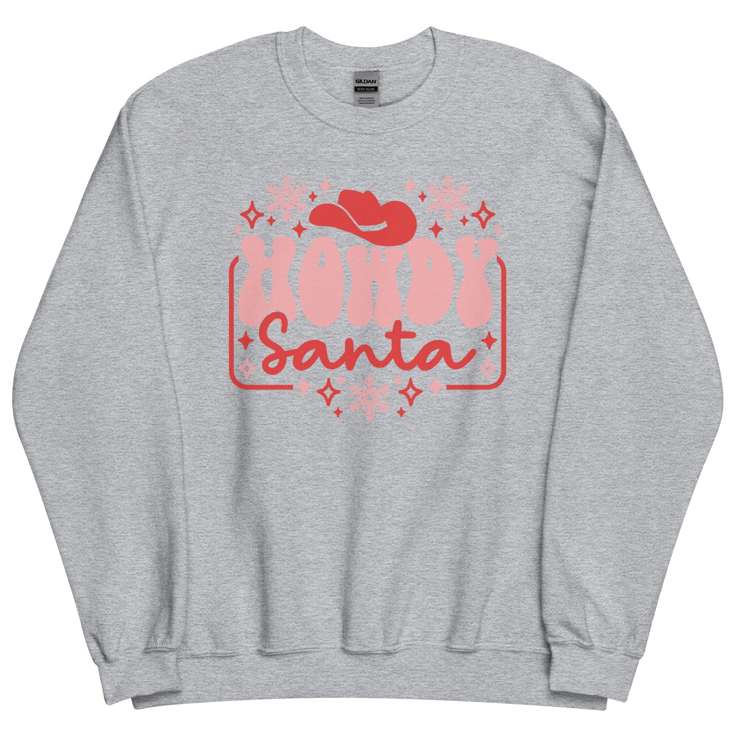 Howdy Santa Holiday Christmas Unisex Sweatshirt