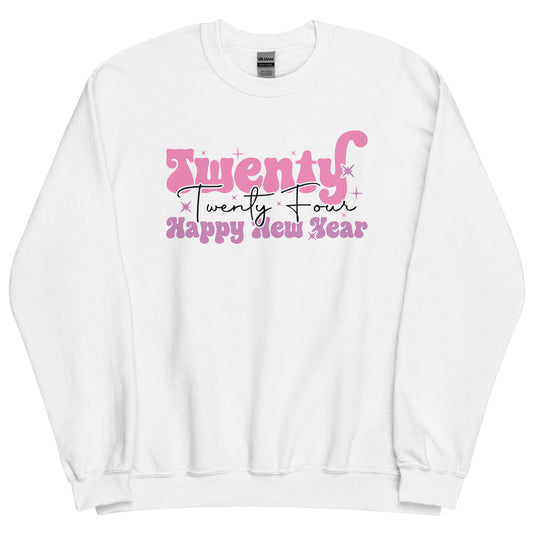 Twenty Twenty Four Happy New Year Sweatshirt