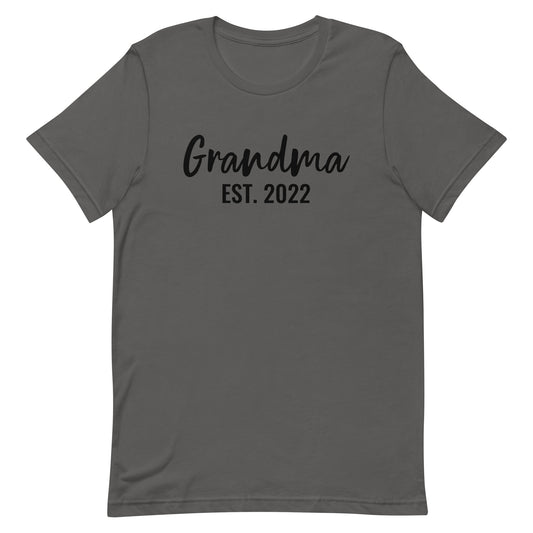 Grandma Established Personalized Shirt