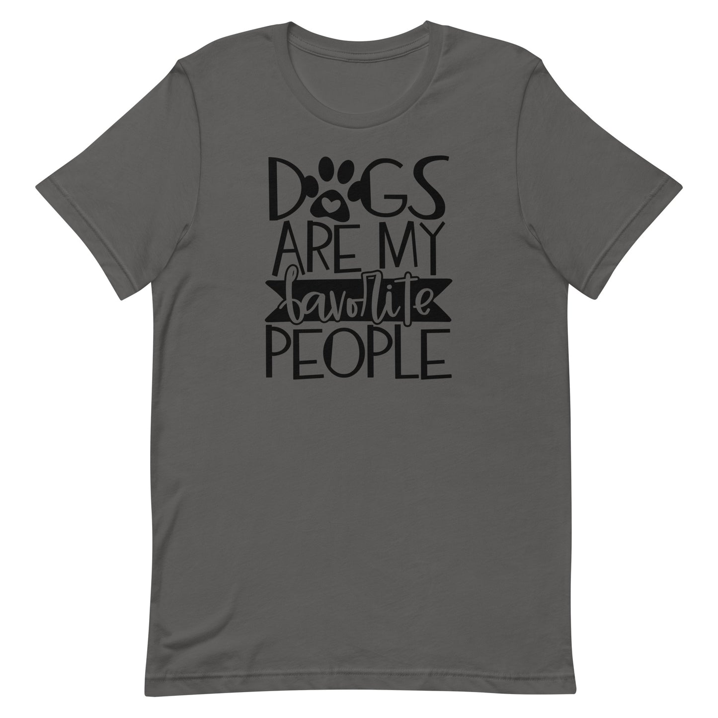 DOGS ARE MY FAVORITE PEOPLE FUNNY SHIRT