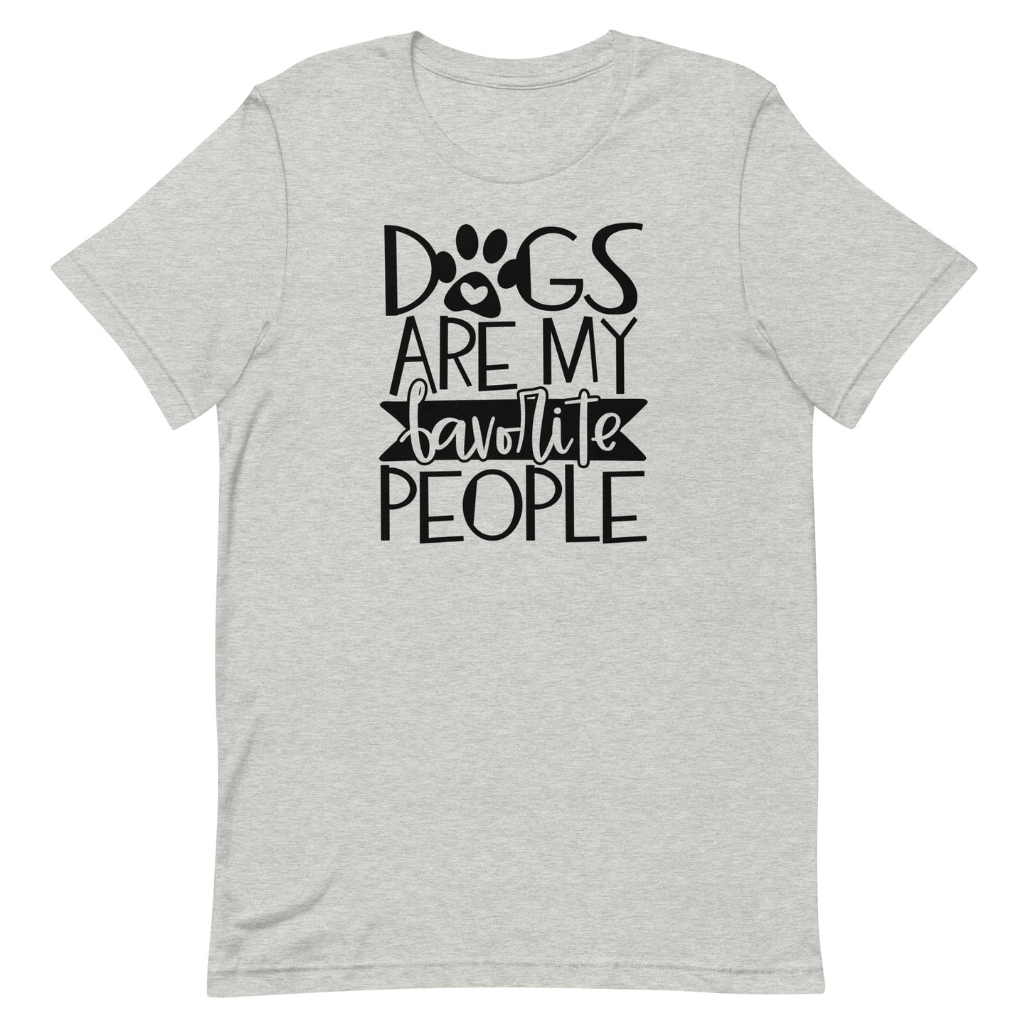 DOGS ARE MY FAVORITE PEOPLE FUNNY SHIRT