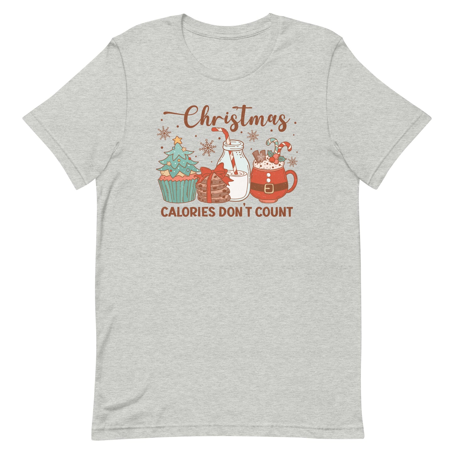 Christmas Calories Don't Count Funny Holiday Unisex Shirt