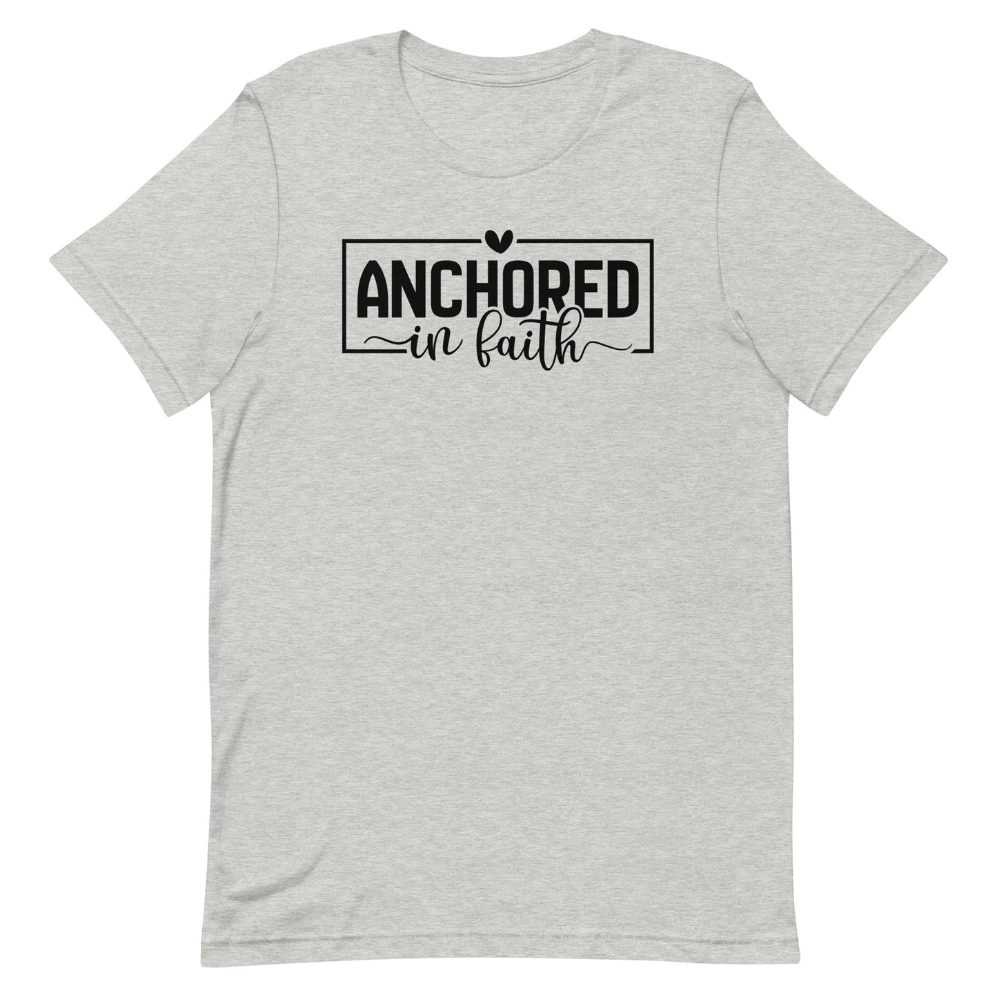 Anchored in Faith Religious Shirt