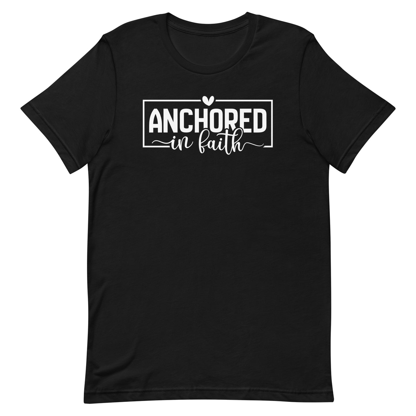 Anchored in Faith Religious Shirt