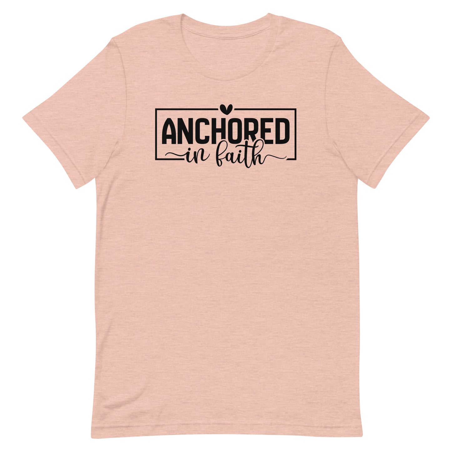 Anchored in Faith Religious Shirt