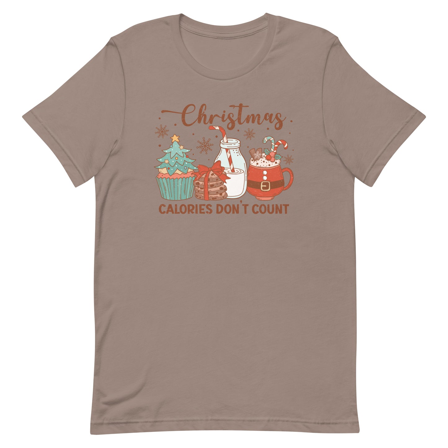 Christmas Calories Don't Count Funny Holiday Unisex Shirt