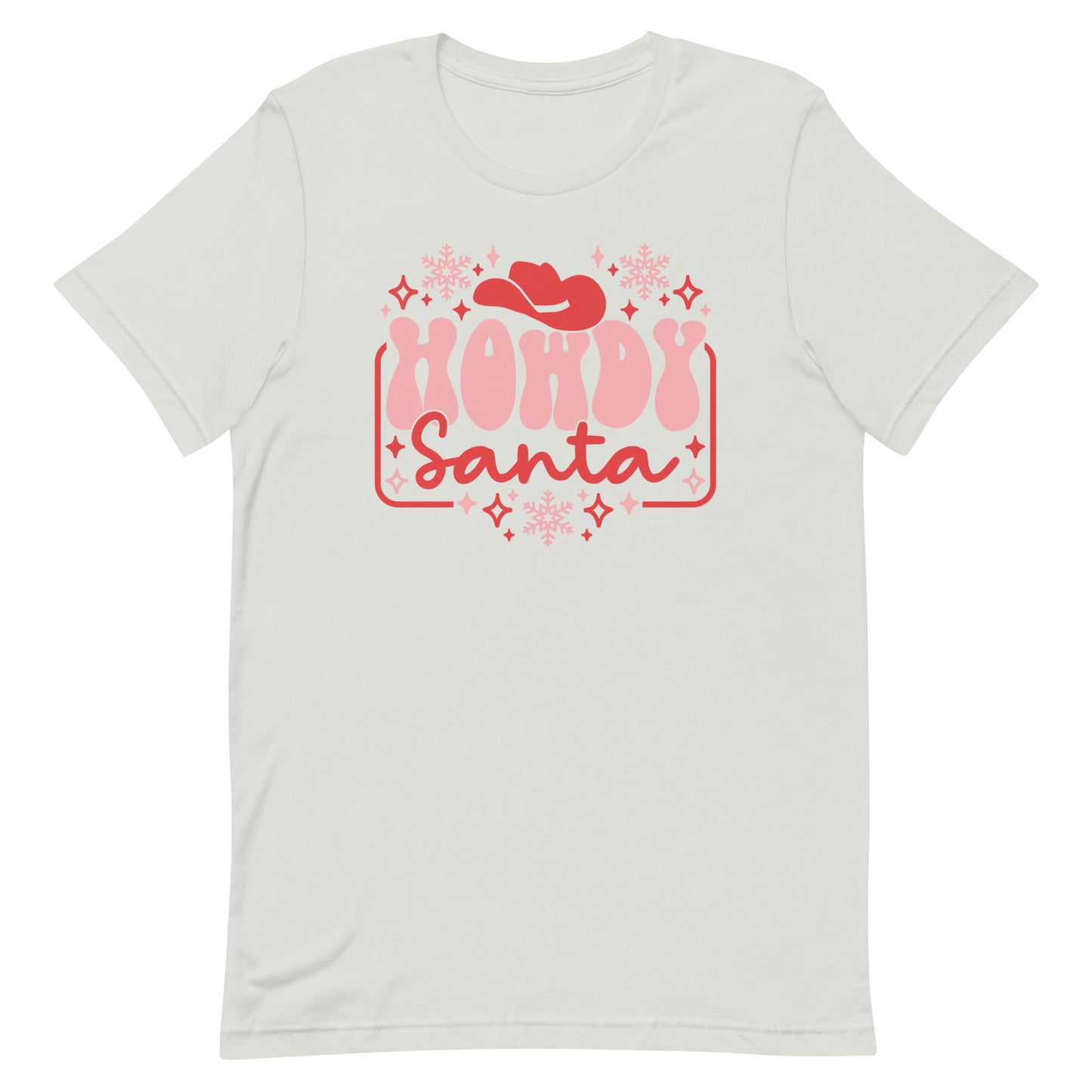 Howdy Santa Holiday Christmas Unisex t-shirt