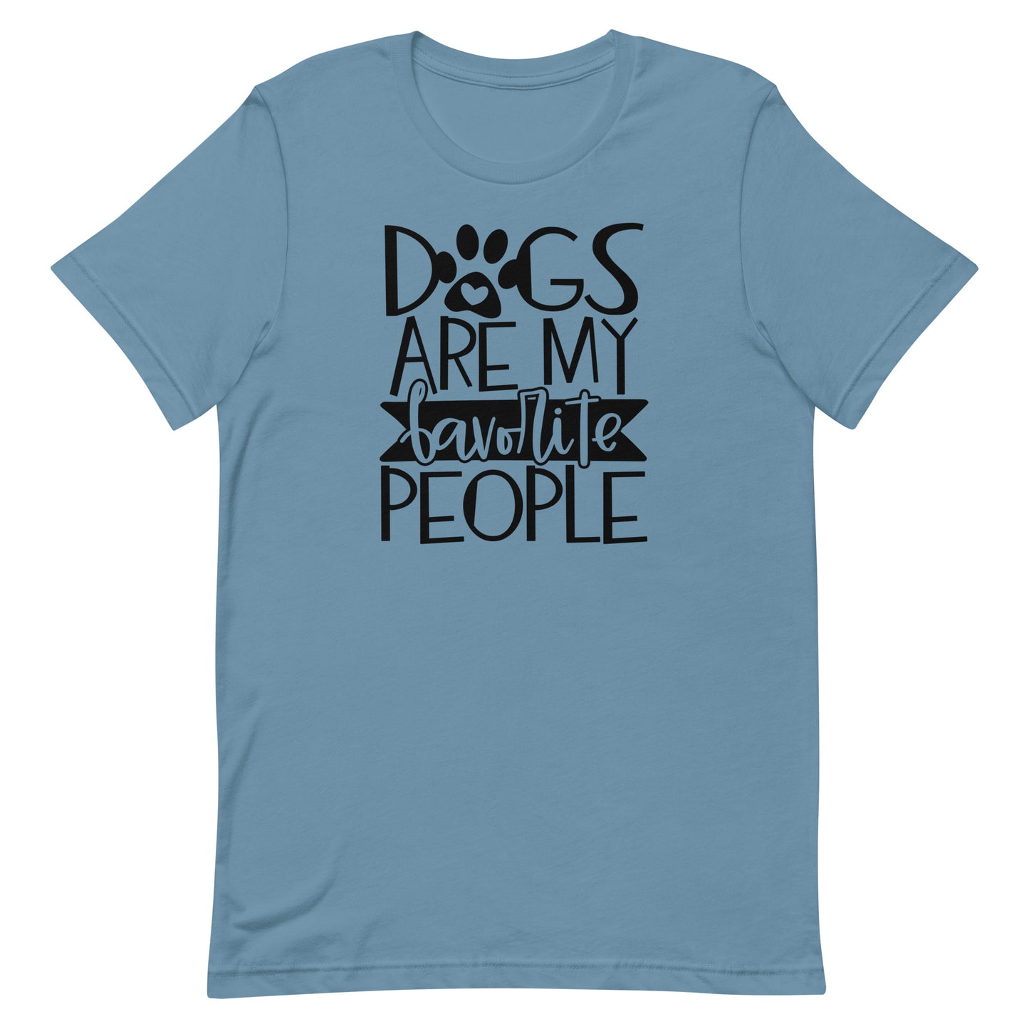 DOGS ARE MY FAVORITE PEOPLE FUNNY SHIRT