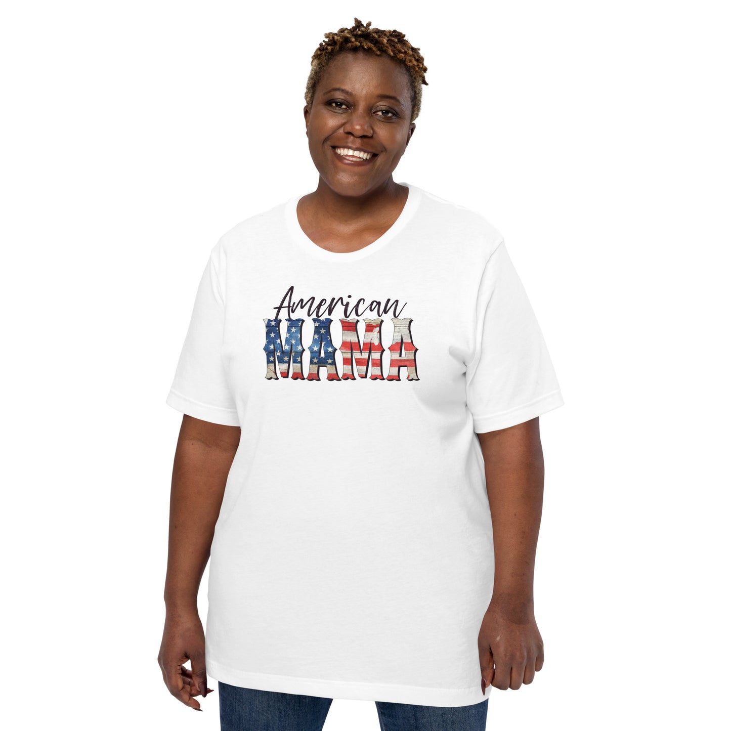 AMERICAN MAMA 4TH OF JULY SHIRT