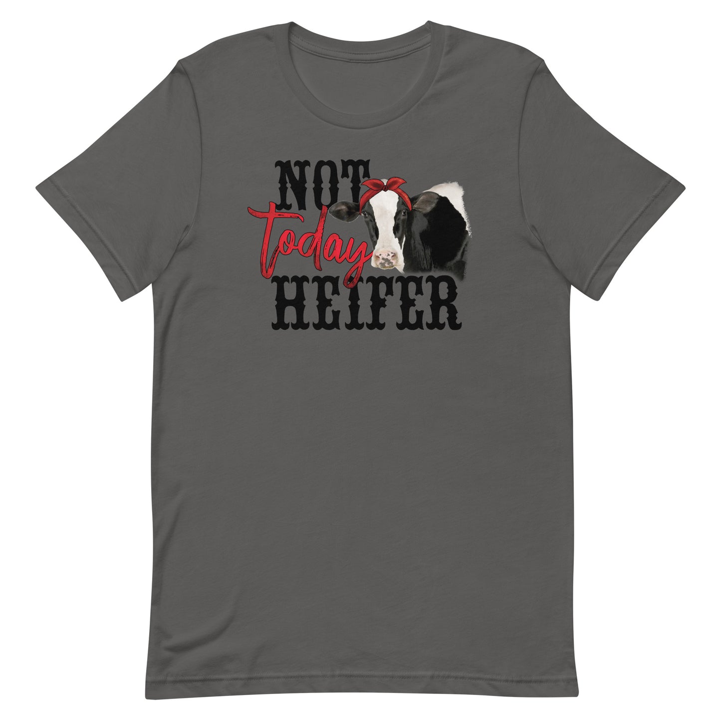 NOT TODAY HEIFER FUNNY COW SHIRT