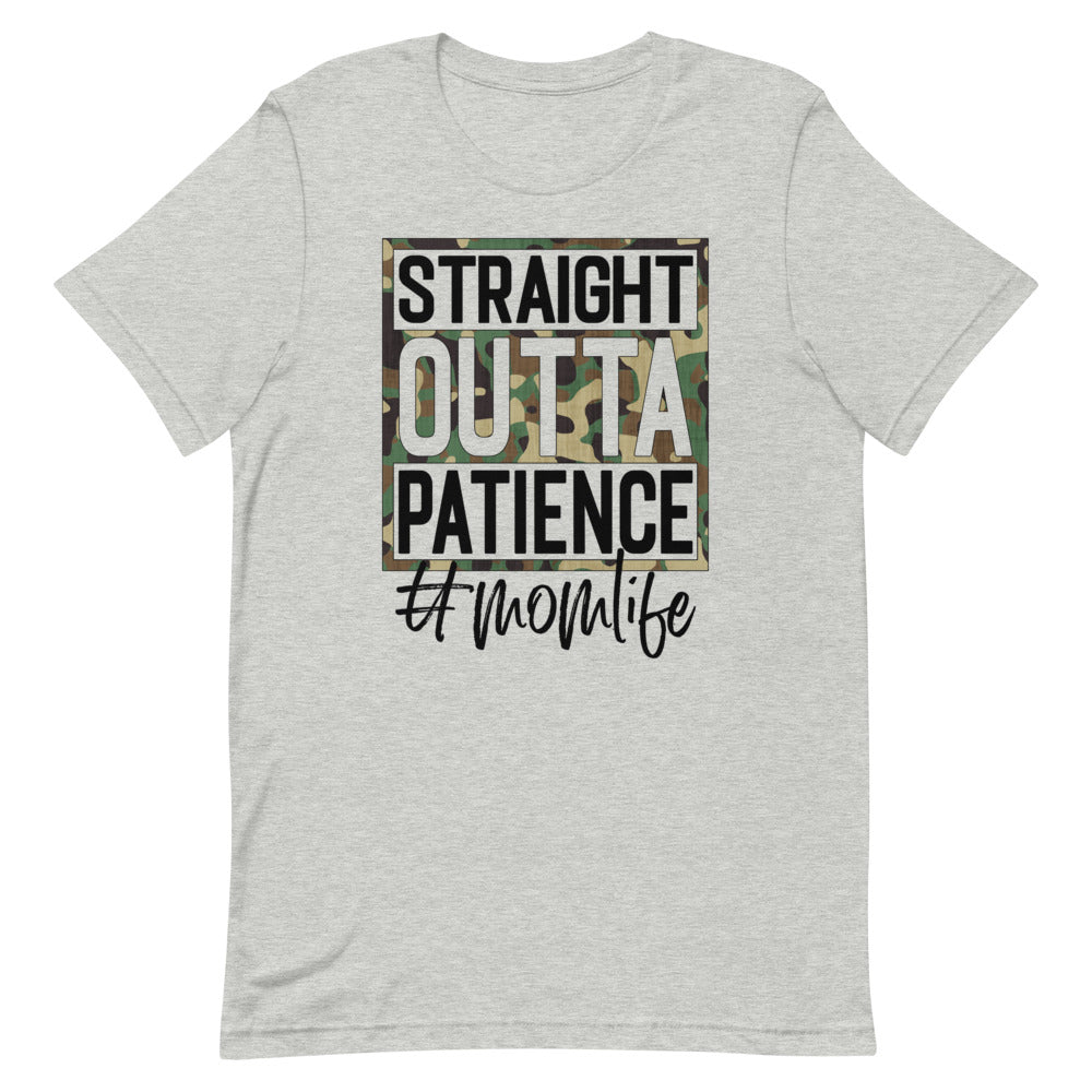 Straight Outta Patience Funny Mom of Boy Mom Life Shirt