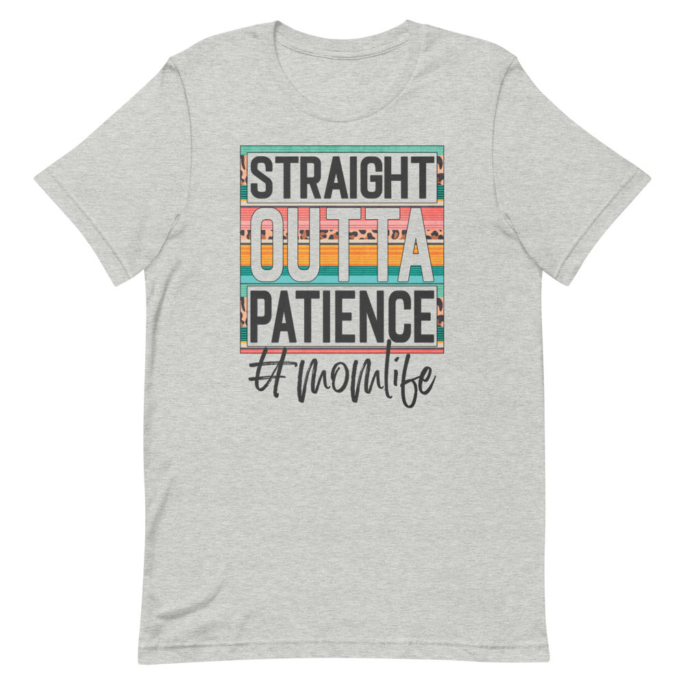 Straight Outta Patience Funny Girl Mom Shirt