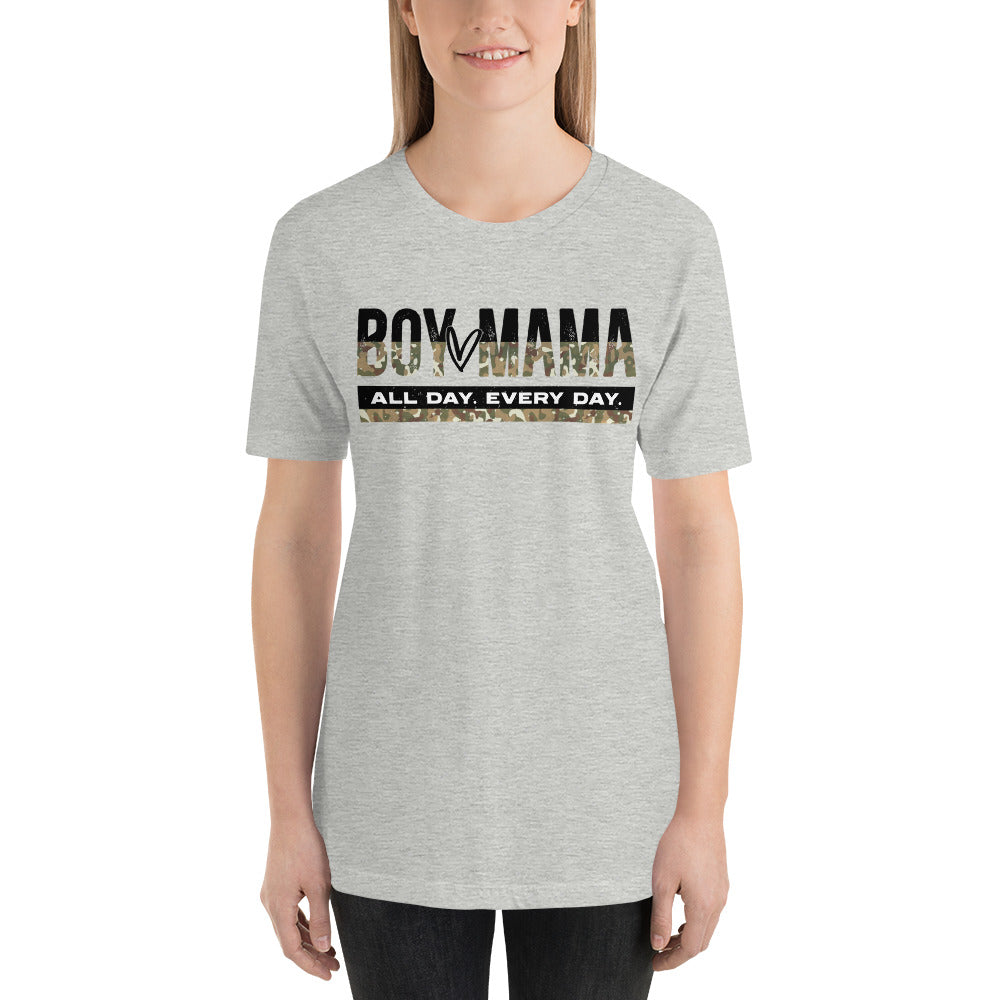 Boy Mama All Day Every Day Mom Shirt