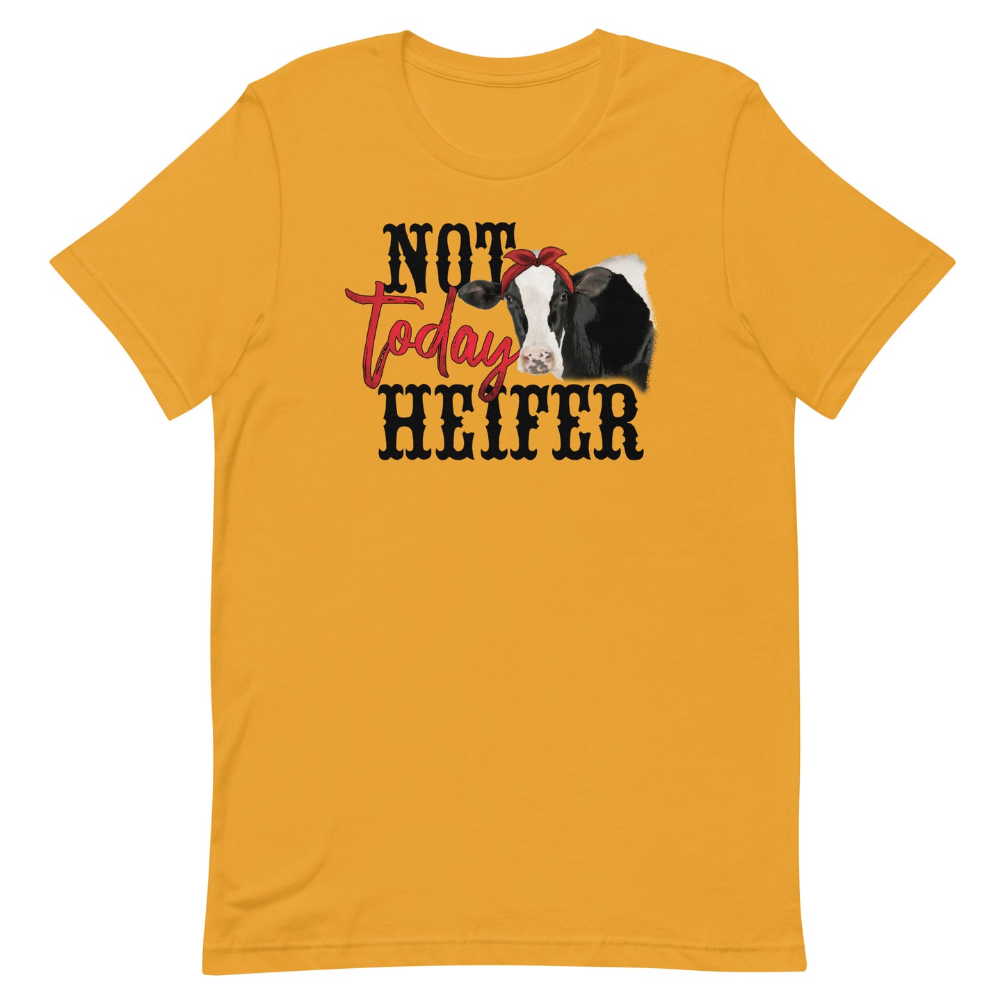 NOT TODAY HEIFER FUNNY COW SHIRT