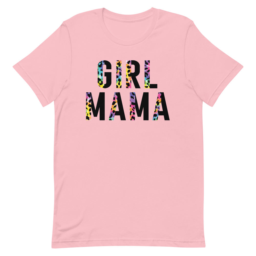 Girl Mama Leopard Tie Dye Shirt