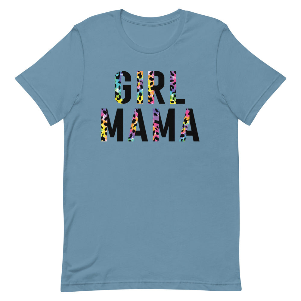 Girl Mama Leopard Tie Dye Shirt