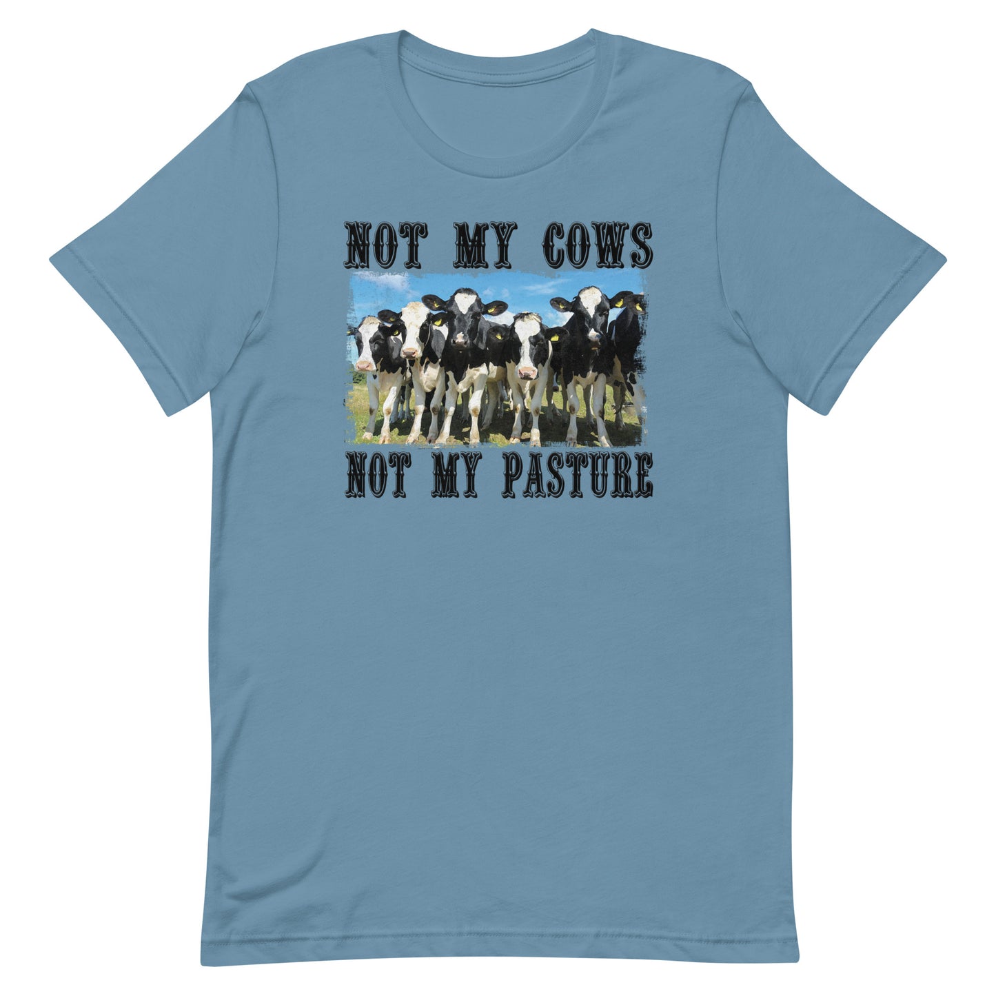 NOT MY COWS NOT MY PASTURE FUNNY SHIRT