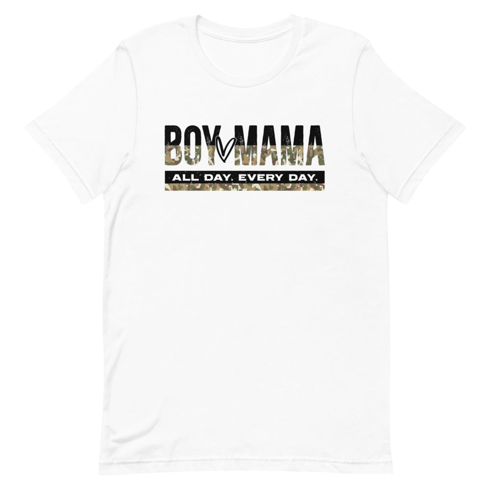 Boy Mama All Day Every Day Mom Shirt