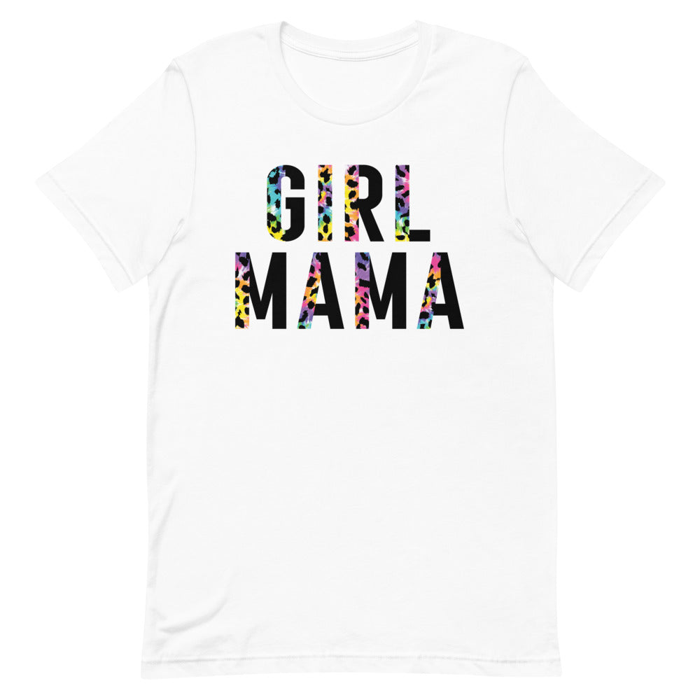 Girl Mama Leopard Tie Dye Shirt